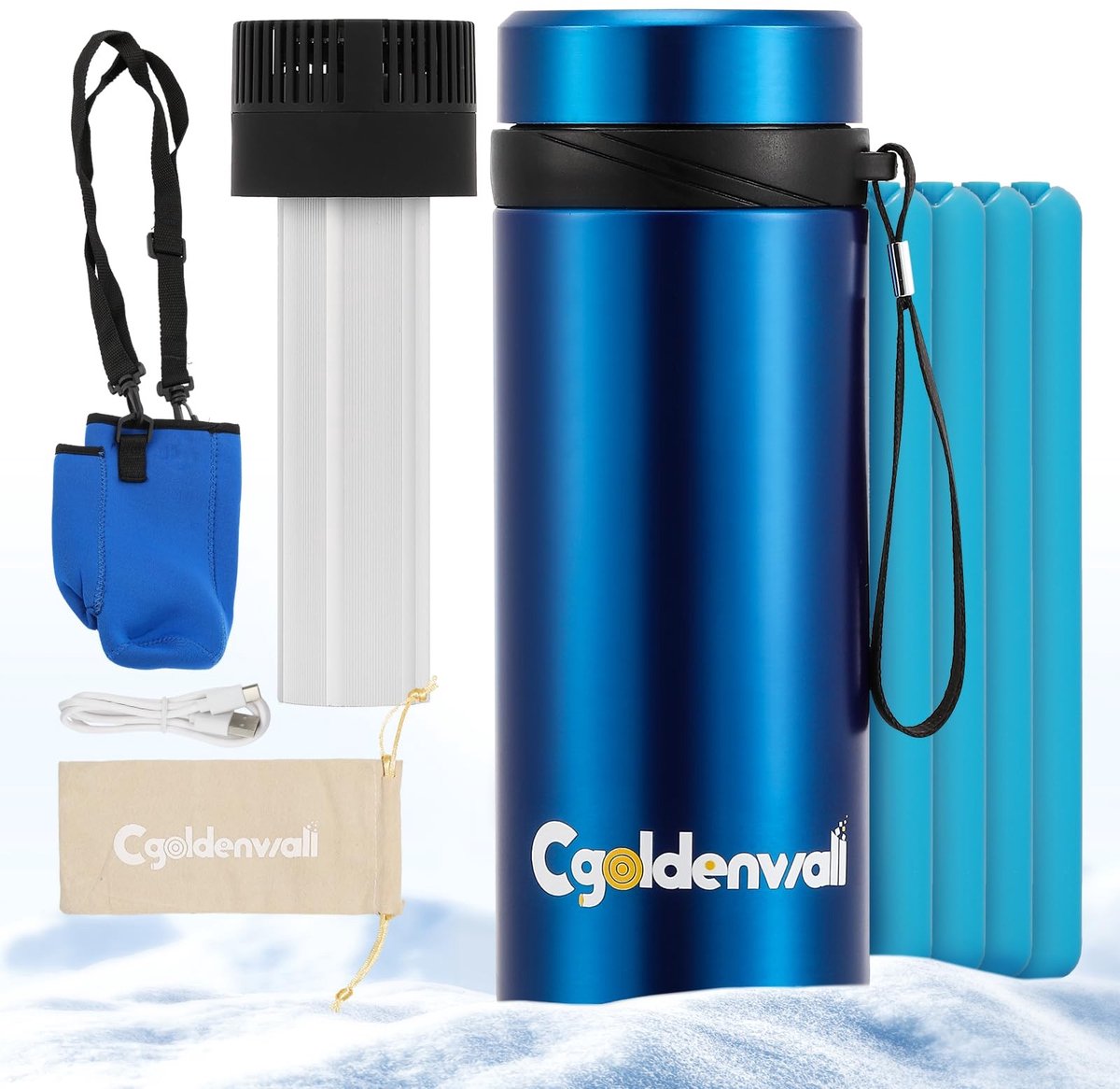 Solidchoice - Insuline Koelbox met Digitale Display en USB Koeling