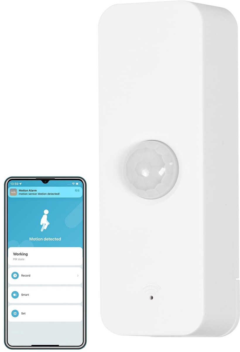 Solidchoice - Draadloze Beweging Sensor voor Thuisbeveiliging