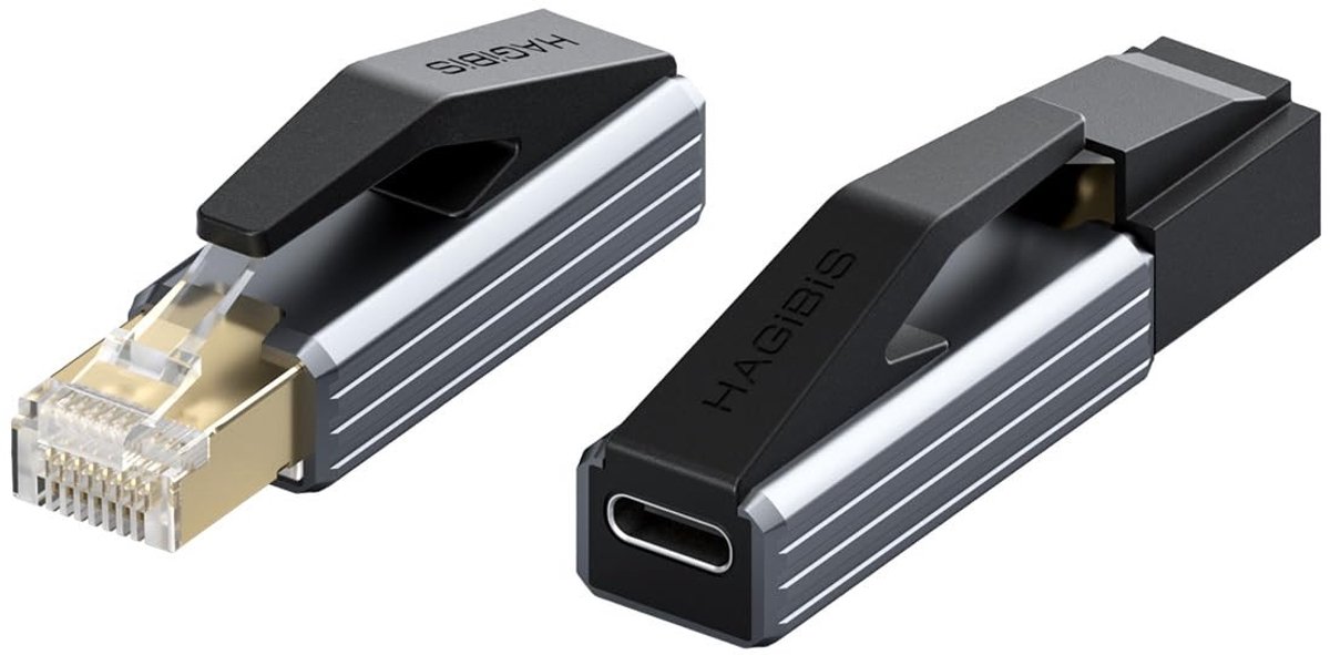 Solidchoice - USB C naar Ethernet Adapter voor Snelle Verbinding