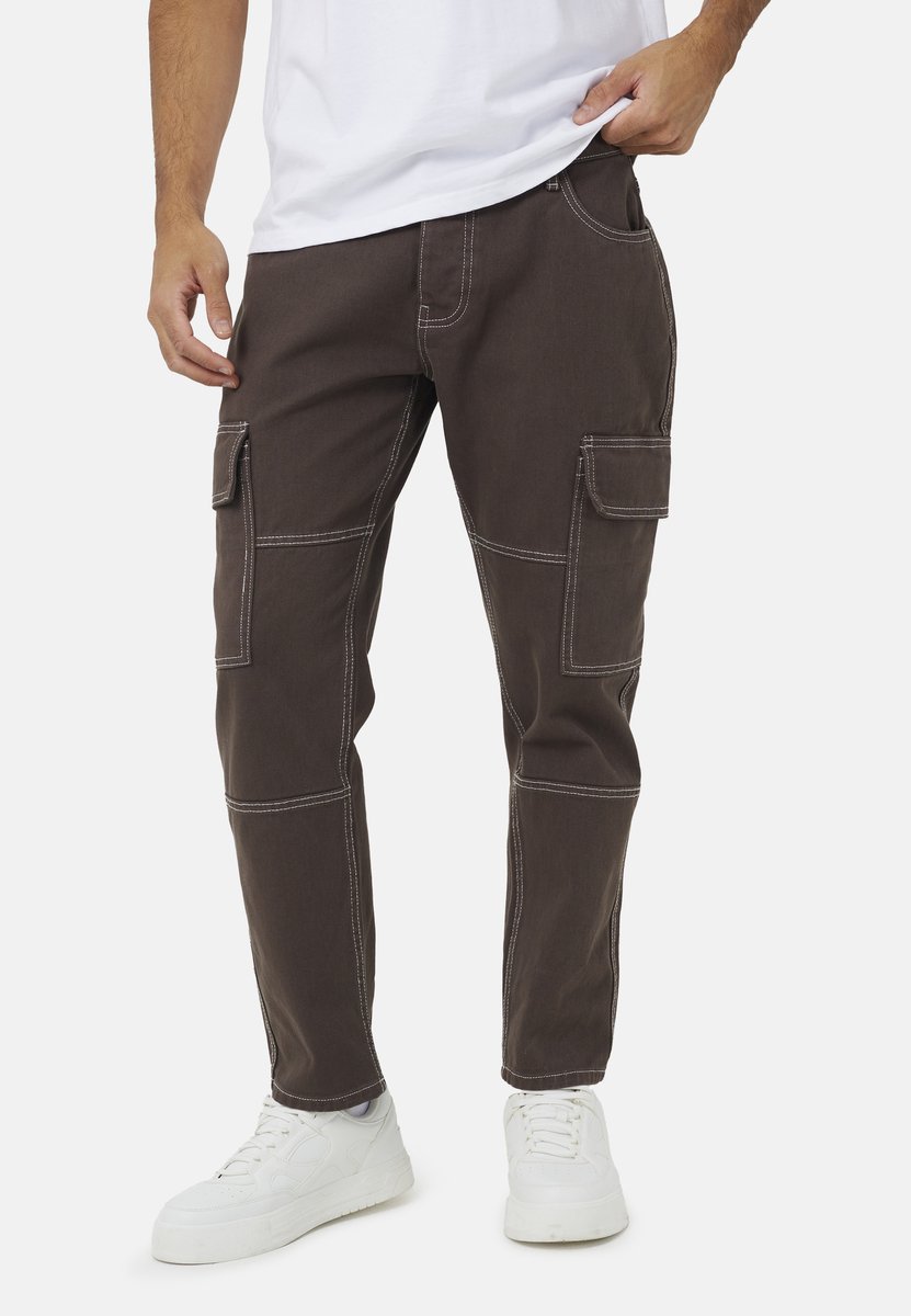 Brave Soul - Broek - Katoen - Mannen - Maat 36 - bruin