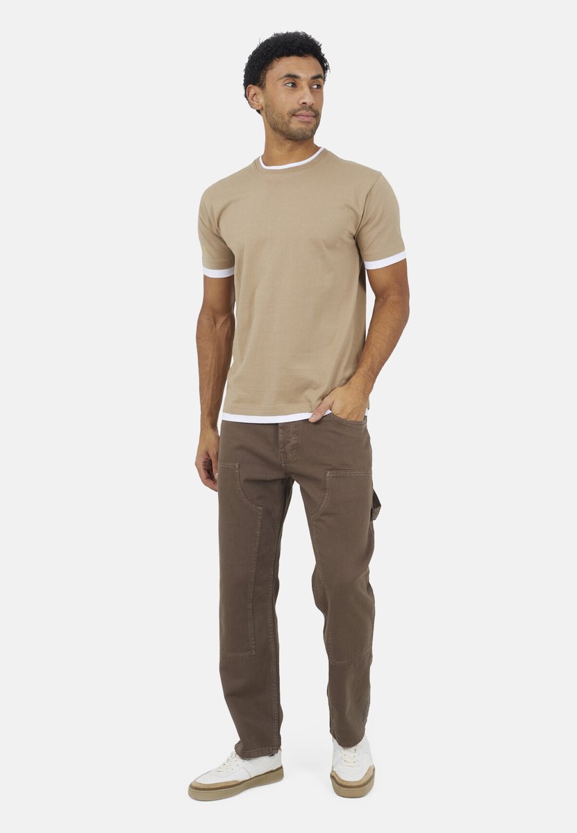 Brave Soul - Broek - Katoen - Mannen - Maat 30 - bruin
