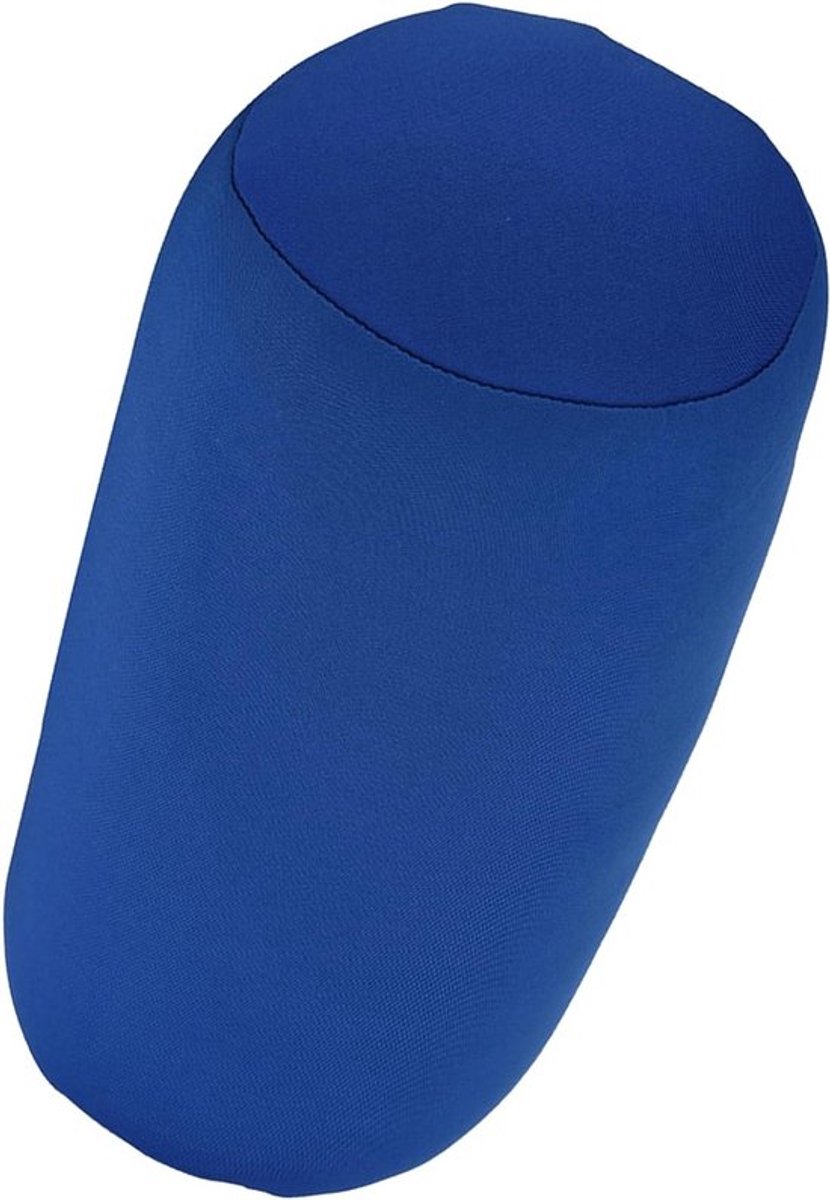 Comfortabel rugkussen met microballen voor neksteun, ideaal voor reizen en thuisgebruik (Blauw)