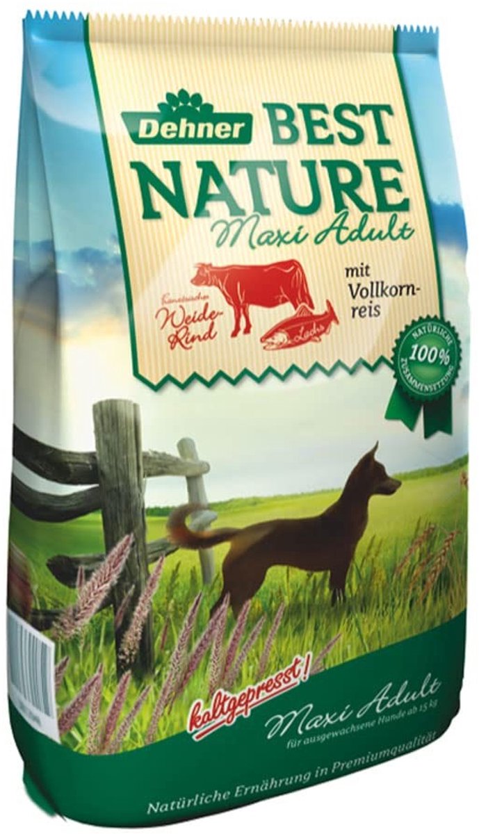 Solidchoice - Graanvrij Droogvoer voor Grote Honden met Rund en Zalm 12.5kg
