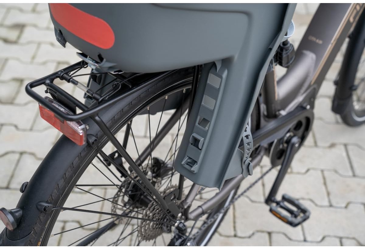 Solidchoice - Unisex Fietszadel met Veiligheidsgordel voor Kinderen