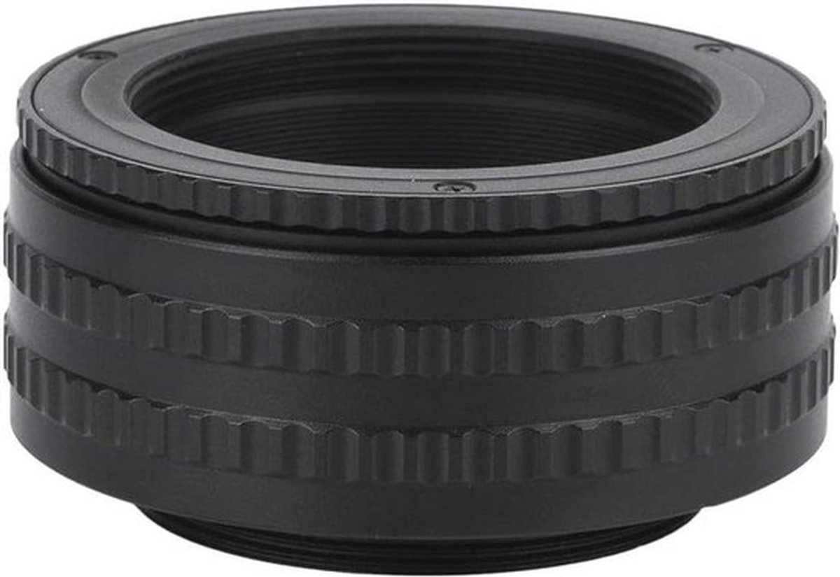 Lensadapter - Macrobuis - Instelbare scherpstelling - Zwart - Accessoire - M42 - Helicoid M42 - Helicoïde - Geschikt voor - 25-55mm.