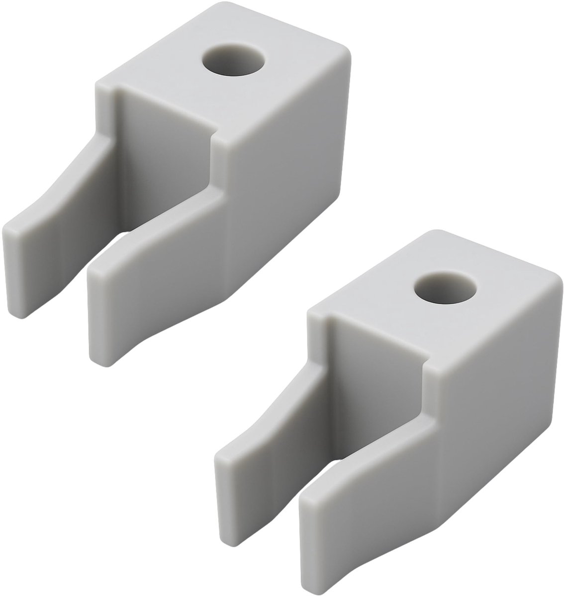 Solidchoice - Set van 2 Deurstoppers voor Schuifdeuren