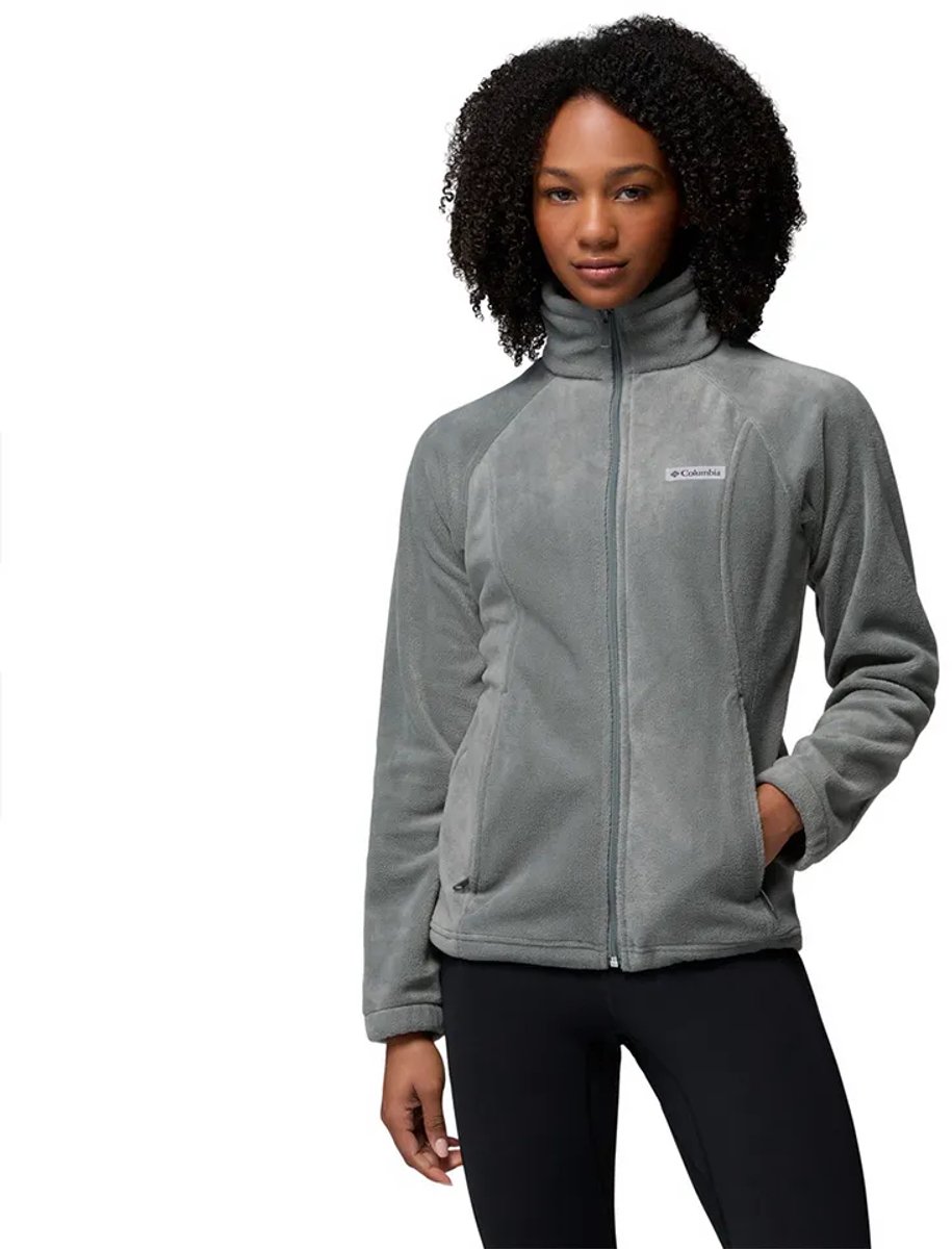 Columbia Benton Springs™ Fleece Met Volledige Rits Grijs XS Vrouw