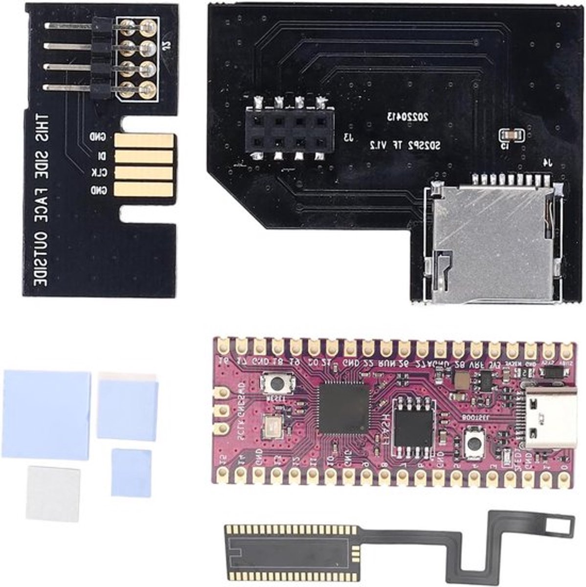 Starterkit voor console-ontwikkelingskaart met FPC Flex-kabel en SD2SP2 Pro Adapter