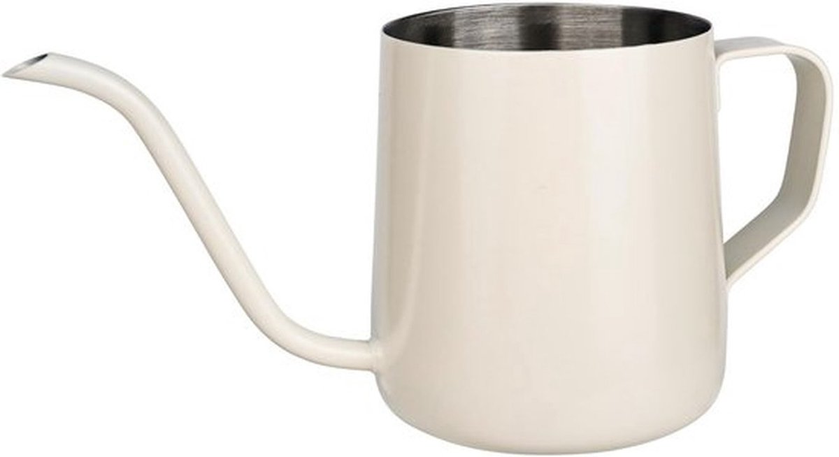 Gieter 250ML Wit - Mini Gieter - Gieter voor Kamerplanten - Gieter met Lange Uitloop - Teflon - Lichtgewicht 160 gram - Bloemengieter