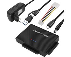 MEIRIYFA USB 3.0 to SATA/IDE Converter Adapter, IDE Sata to USB Type C External Hard Drive Adapter Data Transfer - ShopVlot