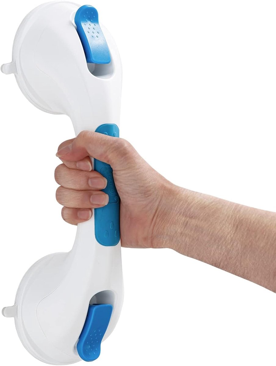 Douchestang 31 cm - Zuignappen - Voor ouderen - Veilig in badkamer - ShopVlot