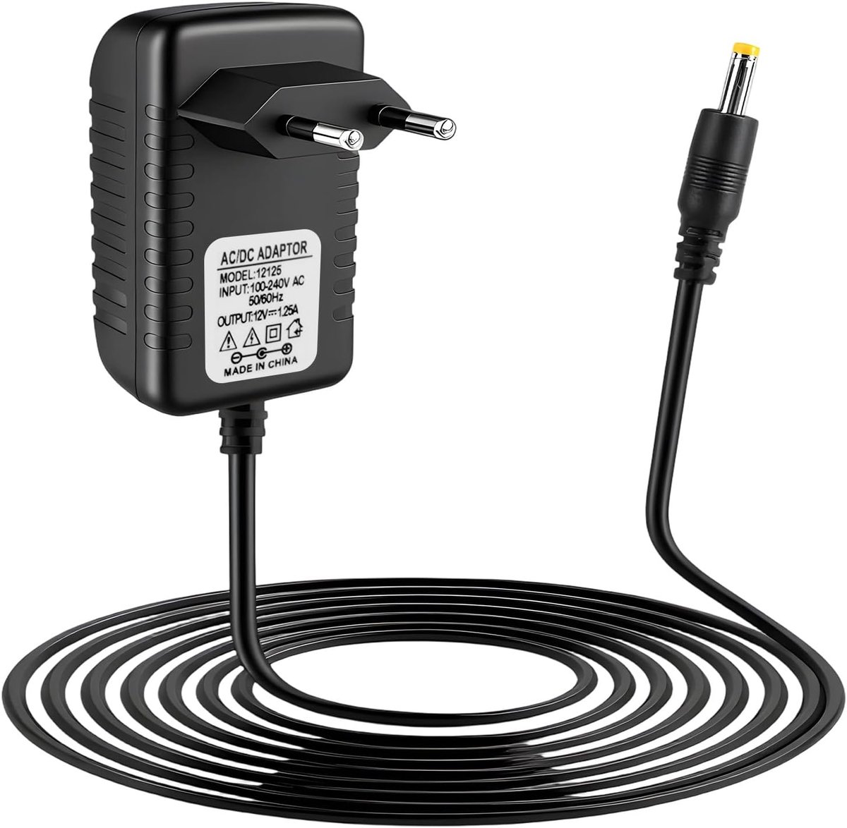15W Oplader - Compatibel met Echo Dot (3e/4e/5e Generatie) - 12V/1.25A - Ideaal voor thuisgebruik - ShopVlot