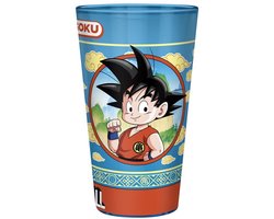 Dragon Ball Goku & The Flying Nimbus Unisex Drinkglas - meerkleurig - Standard