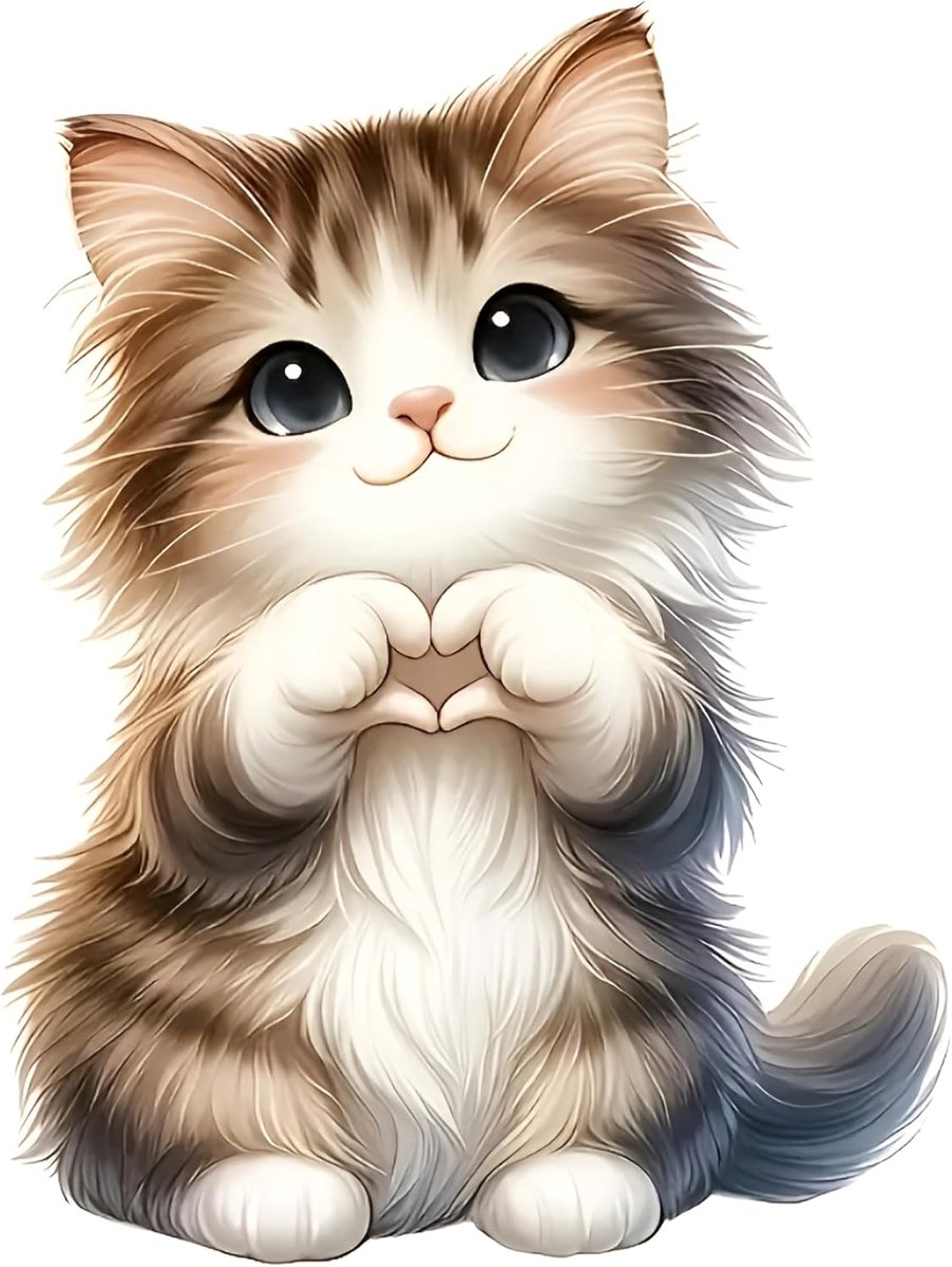 Waterdichte schattige kattenstickers, 5,5 inch vinyl autostickers, zelfklevende bumperstickers, decoratieve stickers - ShopVlot