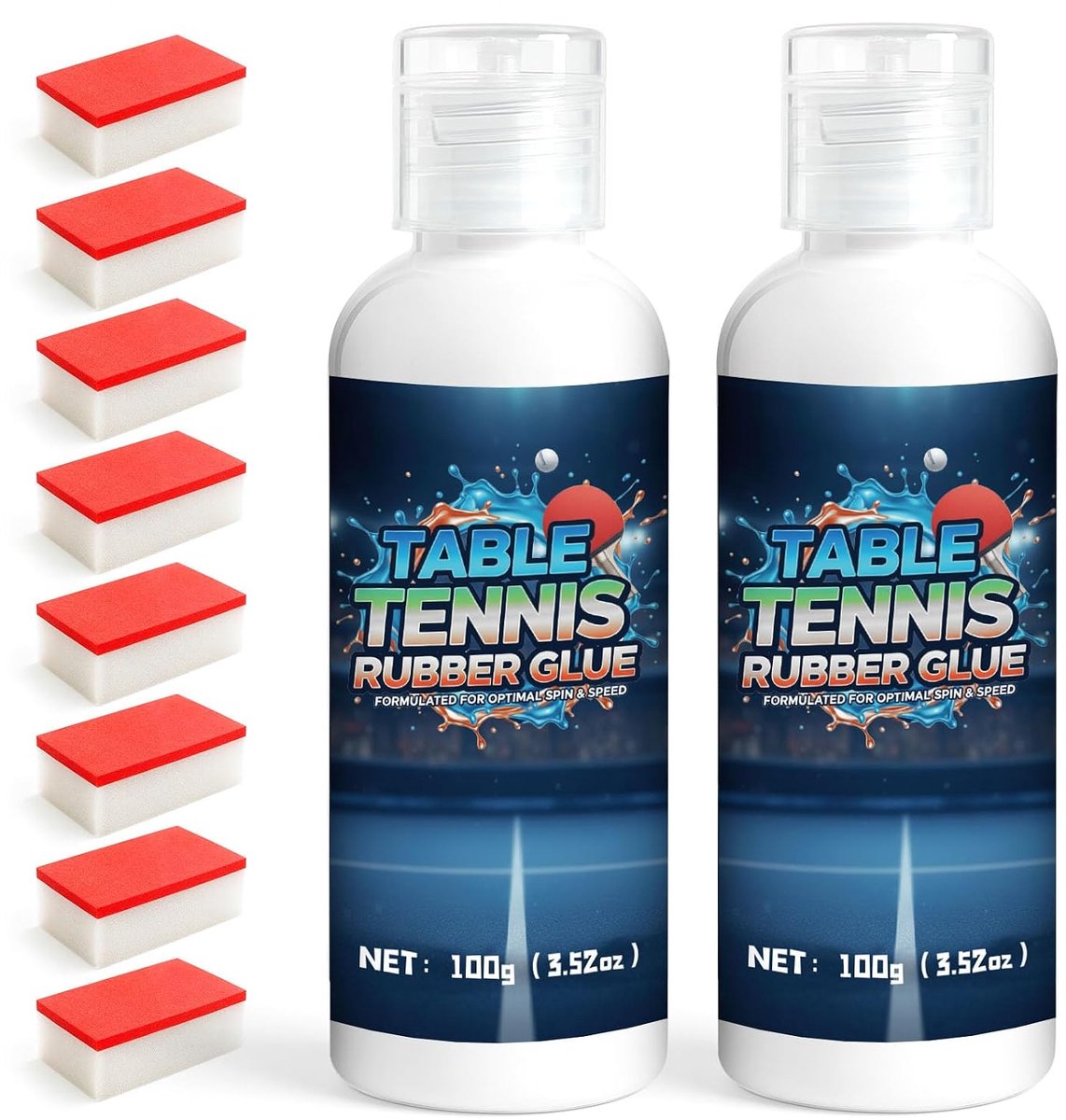Tafeltennislijm 200 ml - Sneldrogende hechting - Sterke stabiliteit - Voor racketcoatings en hout - ShopVlot