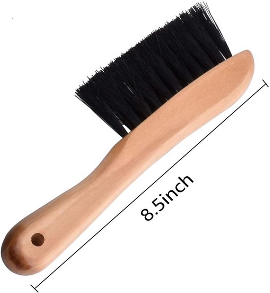 Billiards Pool Table and Rail Brush Set with Cloth Cue Shaft Slicker - ShopVlot — afbeelding 2