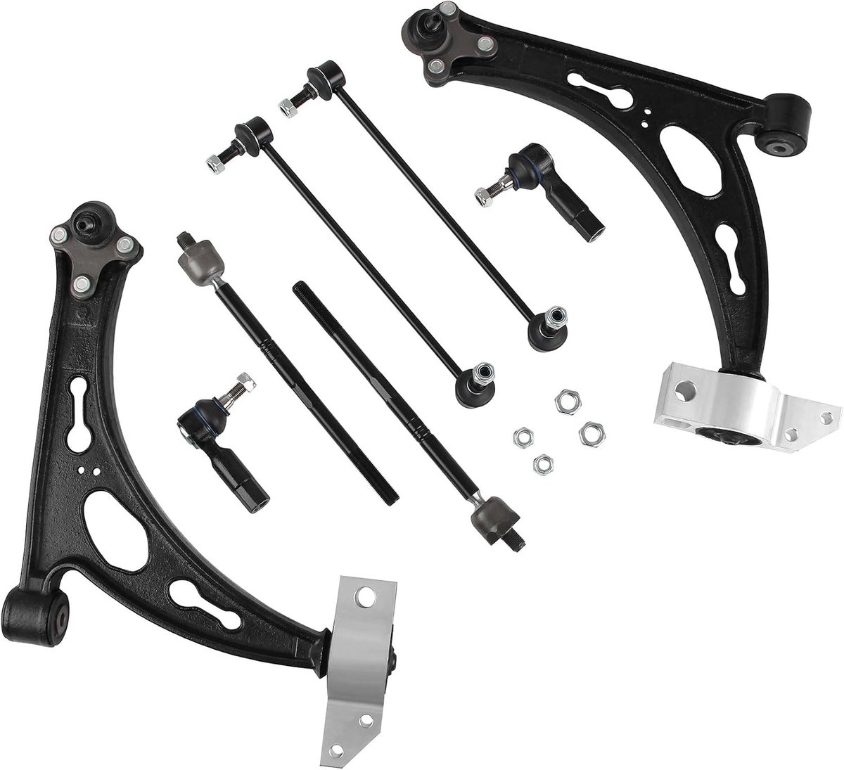 DOCAS Pack of 10 Repair Kit, Support Arm Replacement 1K0407151AC for G.o.l.f V VI Plus 5M1 521 T.o.u.r.a.n C.a.d.y - ShopVlot