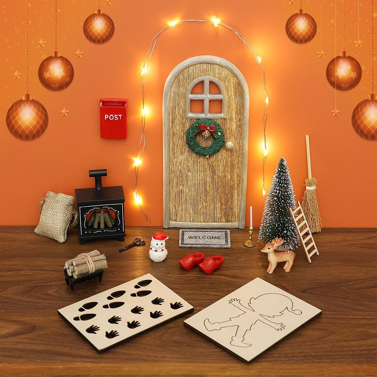 Gnome huis set - compleet met gnome accessoires - 24 gnome brieven en verhalen - perfect voor kinderen - ShopVlot