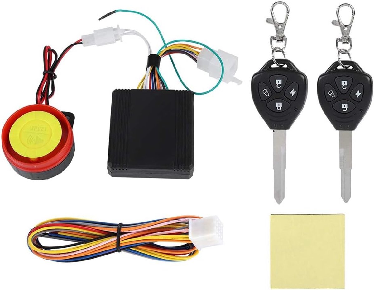 Motorfiets alarm systeem 125Db - 12V anti-diefstal - waterdicht en luid alarm - veilig je scooter beschermen - ShopVlot