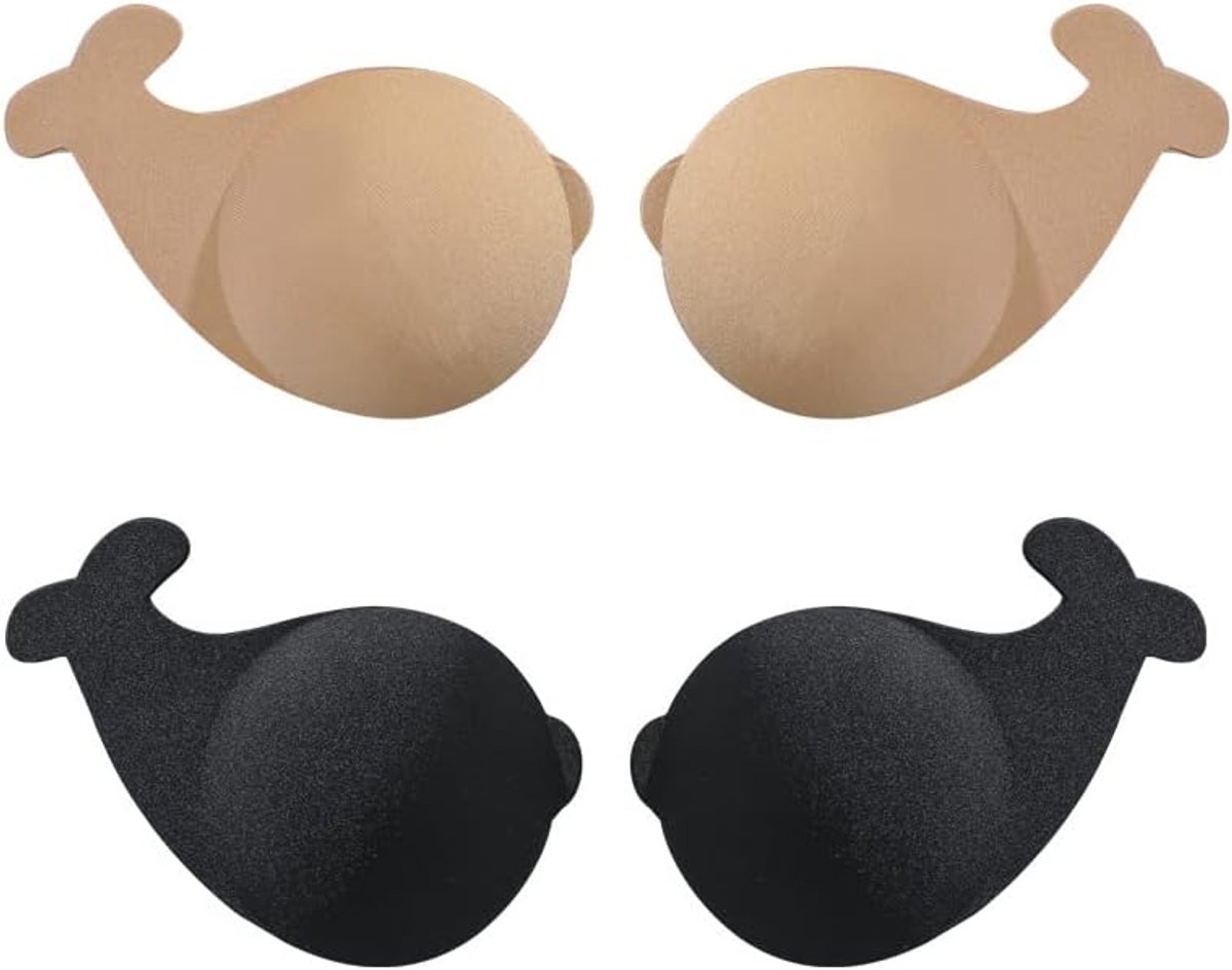 Push Up Bra set van 2 - Zelfklevend - Strapless siliconen - Perfecte ondersteuning - ShopVlot