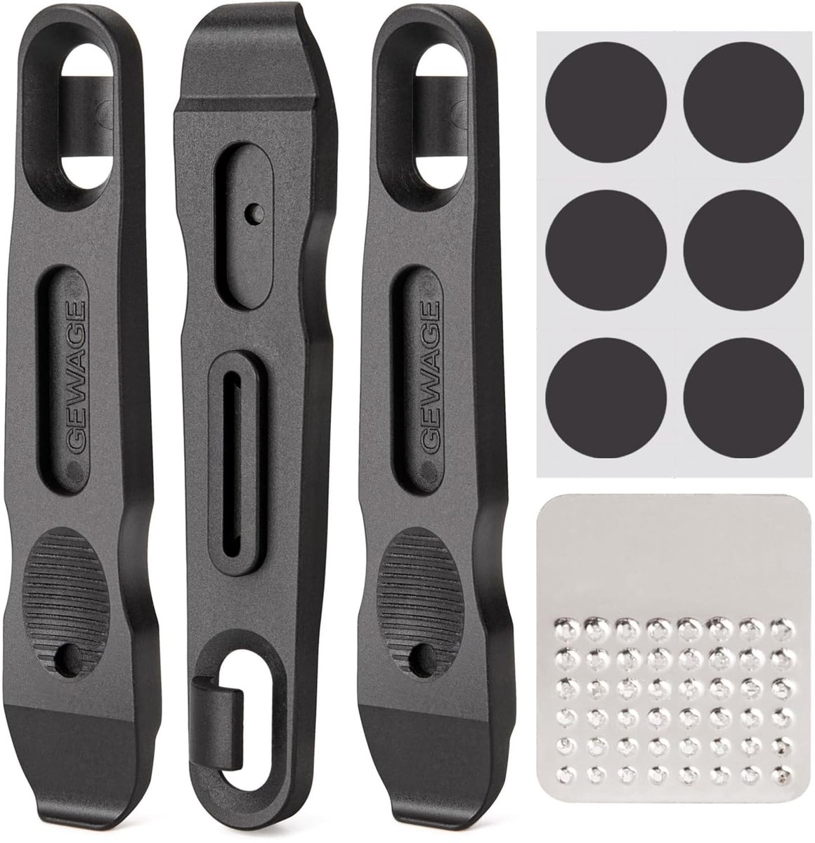 Solidchoice - Fietspomp met Tyre Levers en Herstelset