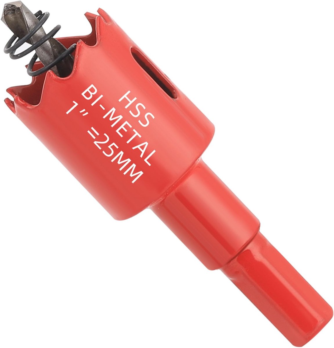 Solidchoice - HSS M42 25 mm Boor met Adapter en Centering Drill voor Diverse Materialen