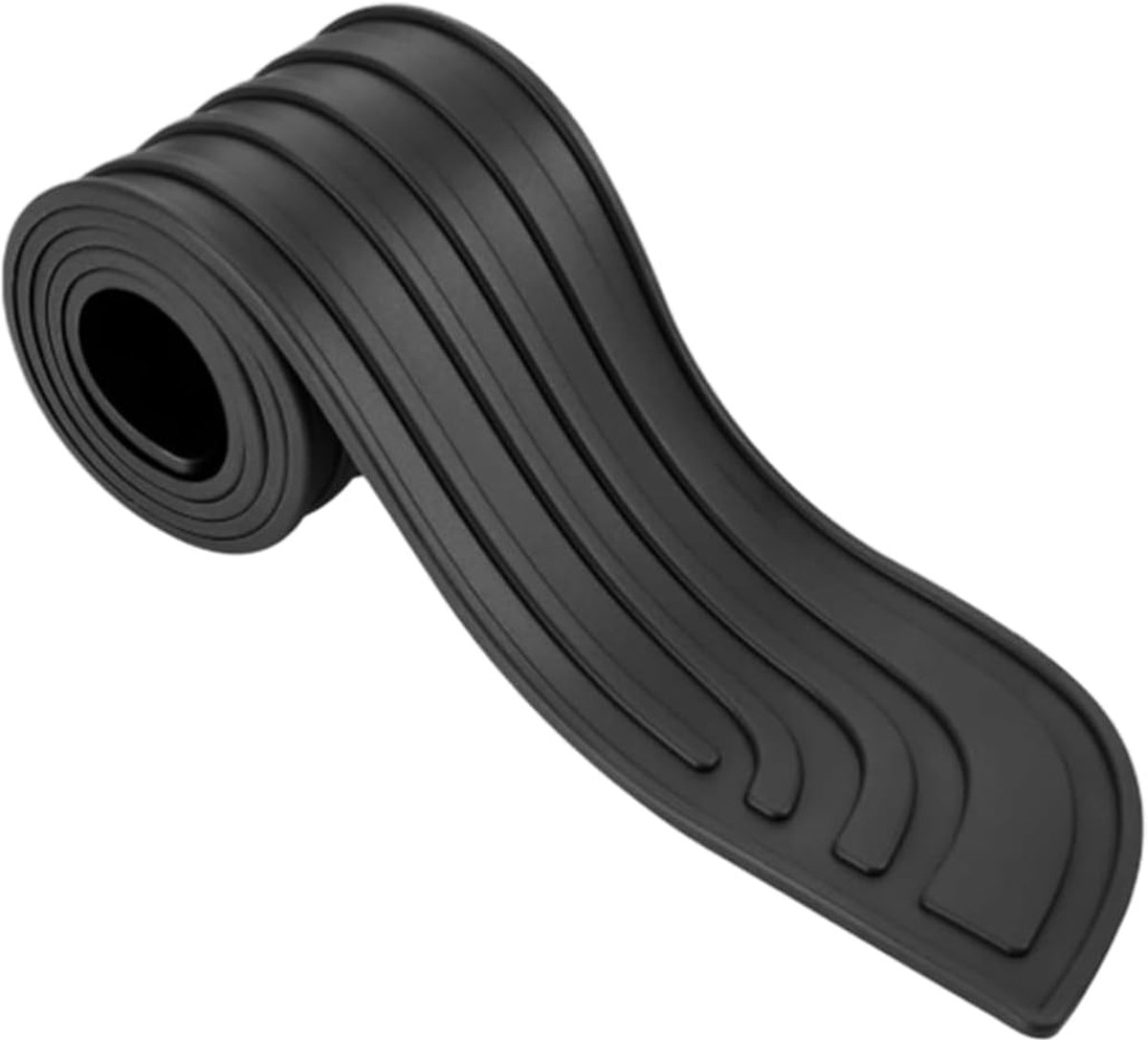 Bumper bescherming 104 x 9cm - rubber - zelfklevend - voorkomt krassen - ShopVlot