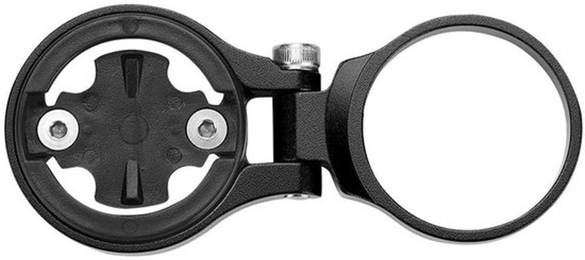 Fietscomputer Houder - Stuur Extender - Fietsen Data Aflezen - Aluminium Legering - 8 x 3.5 cm - Zwart