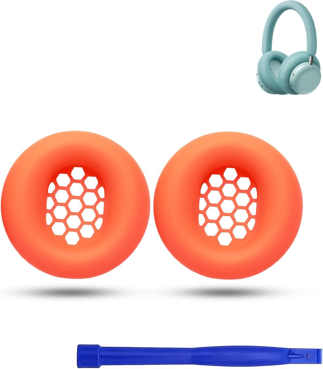 Oorkussen-beschermhoezen voor CMF Headphone Pro over-ear hoofdtelefoon, siliconen (inclusief een paar), volledige - ShopVlot