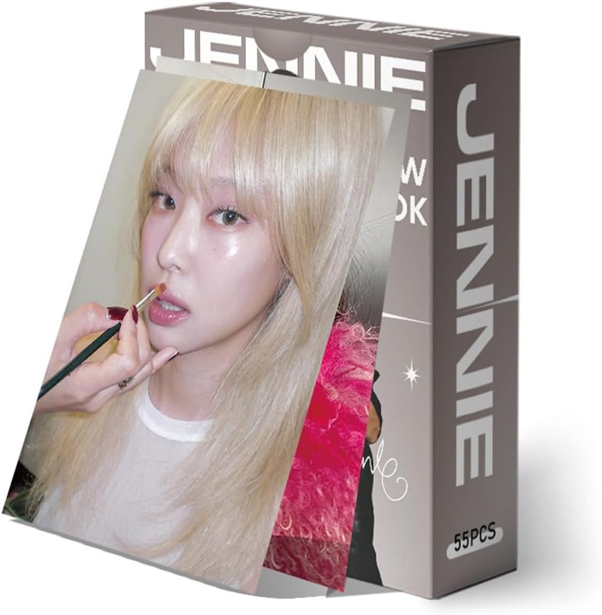 55 Pieces Jennie Blackpink, Photocard, Kpop Merch, Jennie Blackpink Photocard 55PCS, Collection for Jennie Fans, Cards - ShopVlot