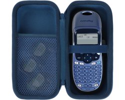 Lebakort Hard Protective Case Cover for DYMO LetraTag 100H / LetraTag 100H Plus Label Maker Starter Kit, Blue - ShopVlot