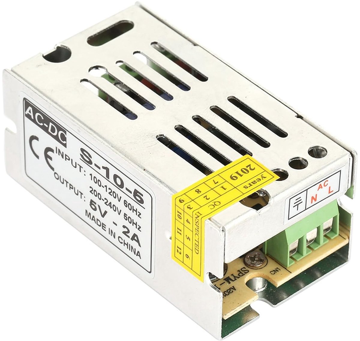 Watris Veiyi 5V DC 2A power supply, 10W switching power supply transformer, LED power supply, driver voltage - ShopVlot