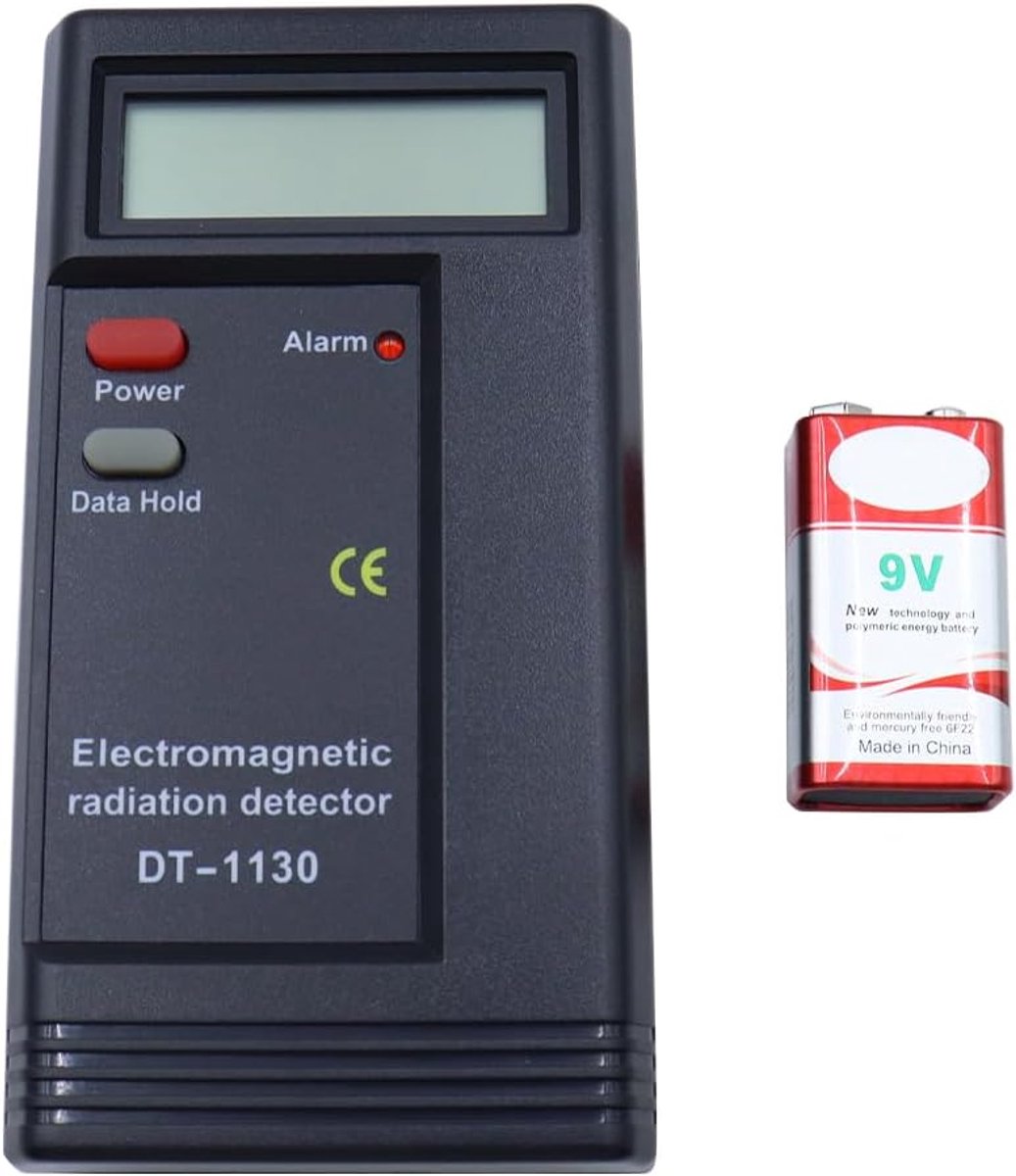 EMF-detector - elektromagnetische stralingsmelder - breed frequentiebereik - efficiënt thuiskantoor gebruik - ShopVlot