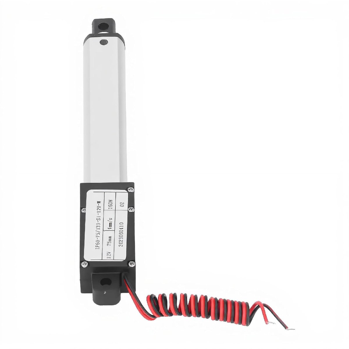 Micro-lineaire actuator 150N 75mm - aluminiumlegering - multi-bescherming - ideaal voor meubels - ShopVlot