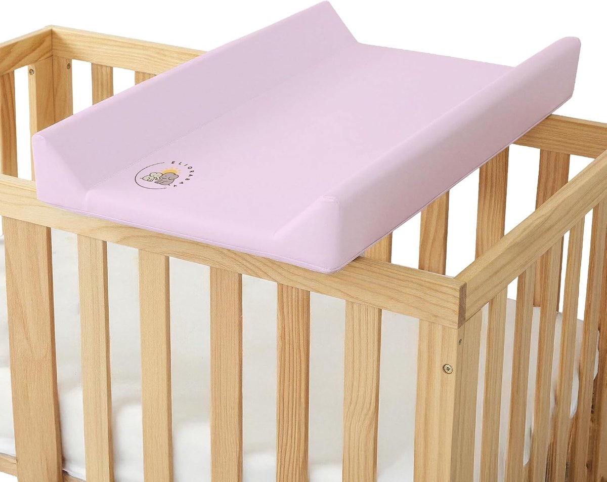 Aankleedkussen 80 × 50 cm - ftalaatvrij pvc - zacht gevoerd - veilig en hygiënisch - ShopVlot
