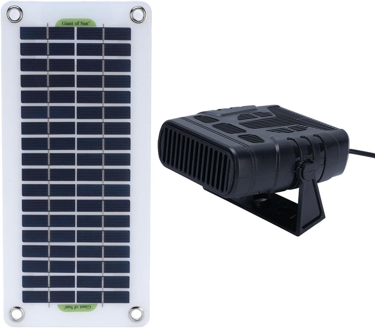 Zonne-energie huisdier verwarming 30W - monokristallijn paneel - duurzame energie - ideaal voor dierenverblijven - ShopVlot
