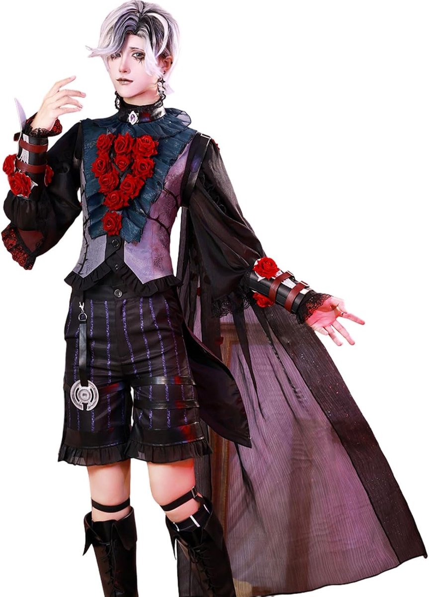 Fiamll Identity V Cosplay Survivors Cosplay Costume Outfit Game Character Uniform Full Set Halloween Carnival Dress Up - ShopVlot