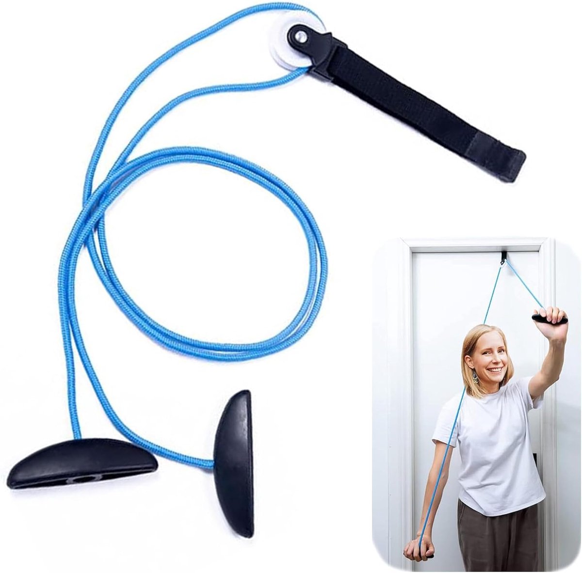 1 x rehabilitation system, shoulder pulley, fitness studio with cable instruments for shoulder rehabilitation - ShopVlot