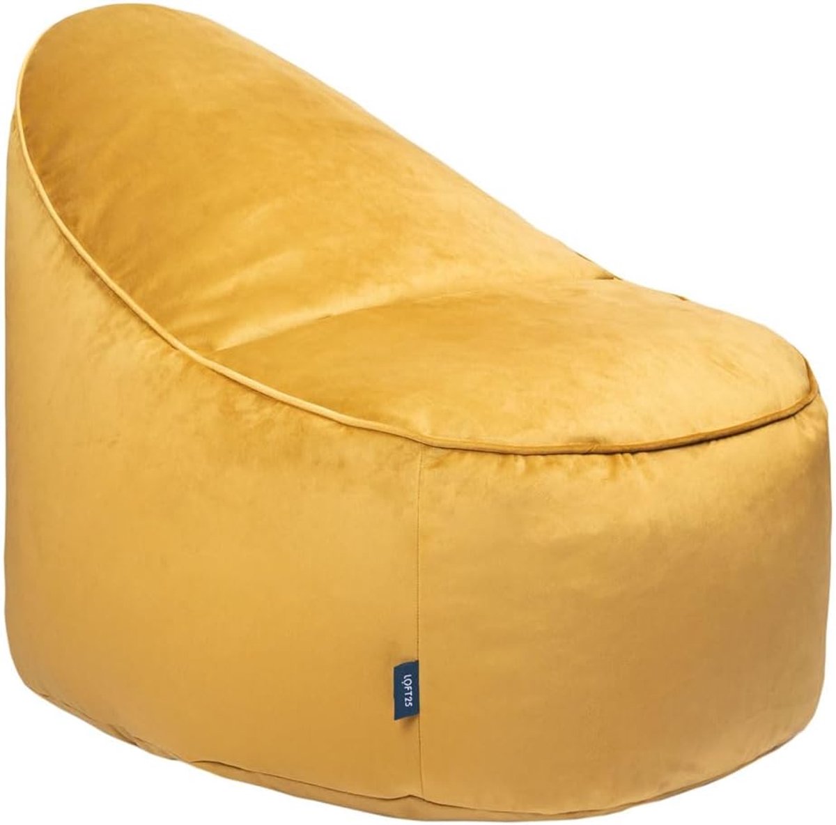 Loft 25 Relaxing Bean Bag Chair for Adults - Indoor Living Room Super Soft Velvet Bean Bag Chair - ShopVlot