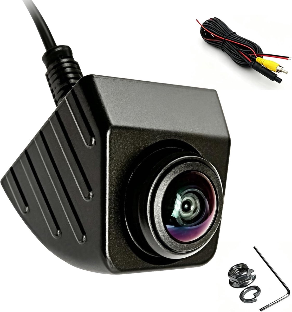 iglumin 1080p 170° groothoek nachtzicht achteruitrijcamera, 360° draaibaar, IP69 waterdicht, compatibel met LCD/TFT - ShopVlot