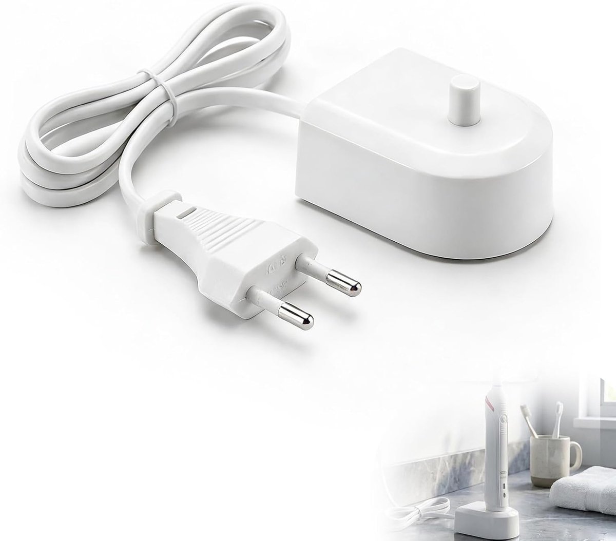 Oplaadkabel vervanging - Compatibel met Philips Sonicare HX6100 - ShopVlot