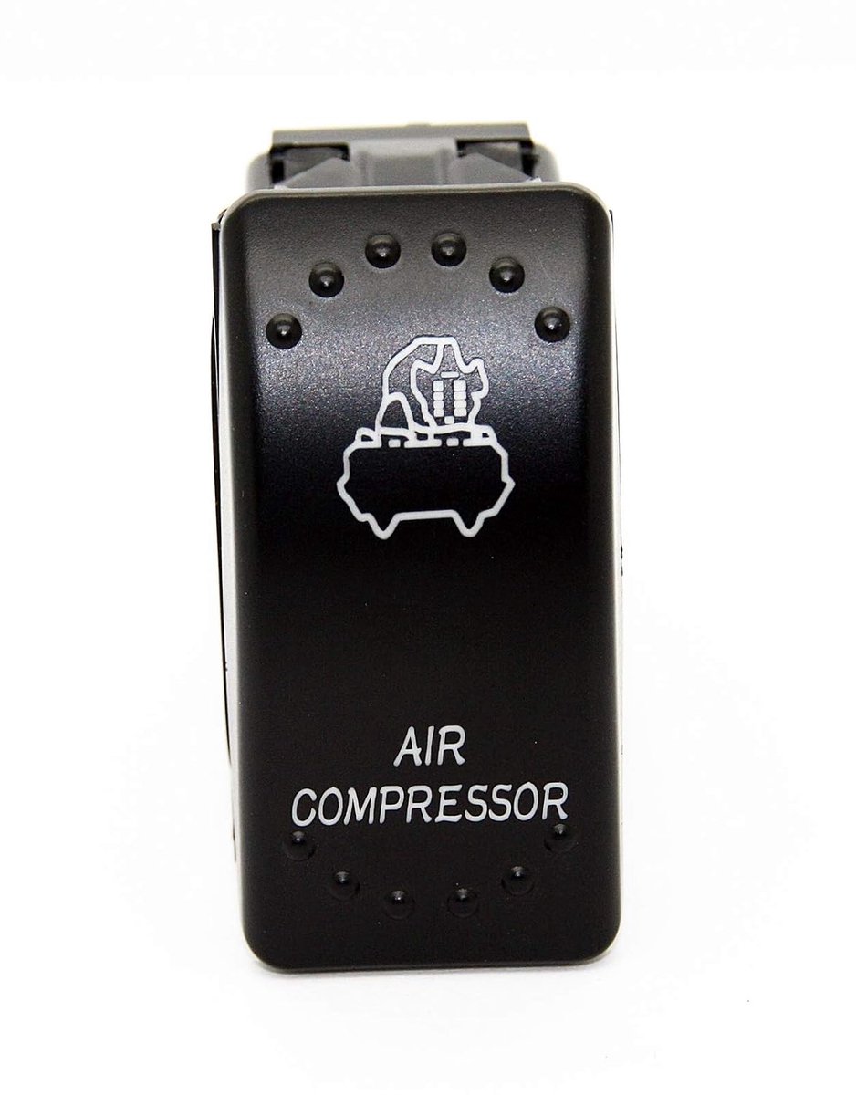 Luchtcompressor JJ70 - 12V/24V - Rocker Switch - Ideaal voor auto, boot en truck - ShopVlot