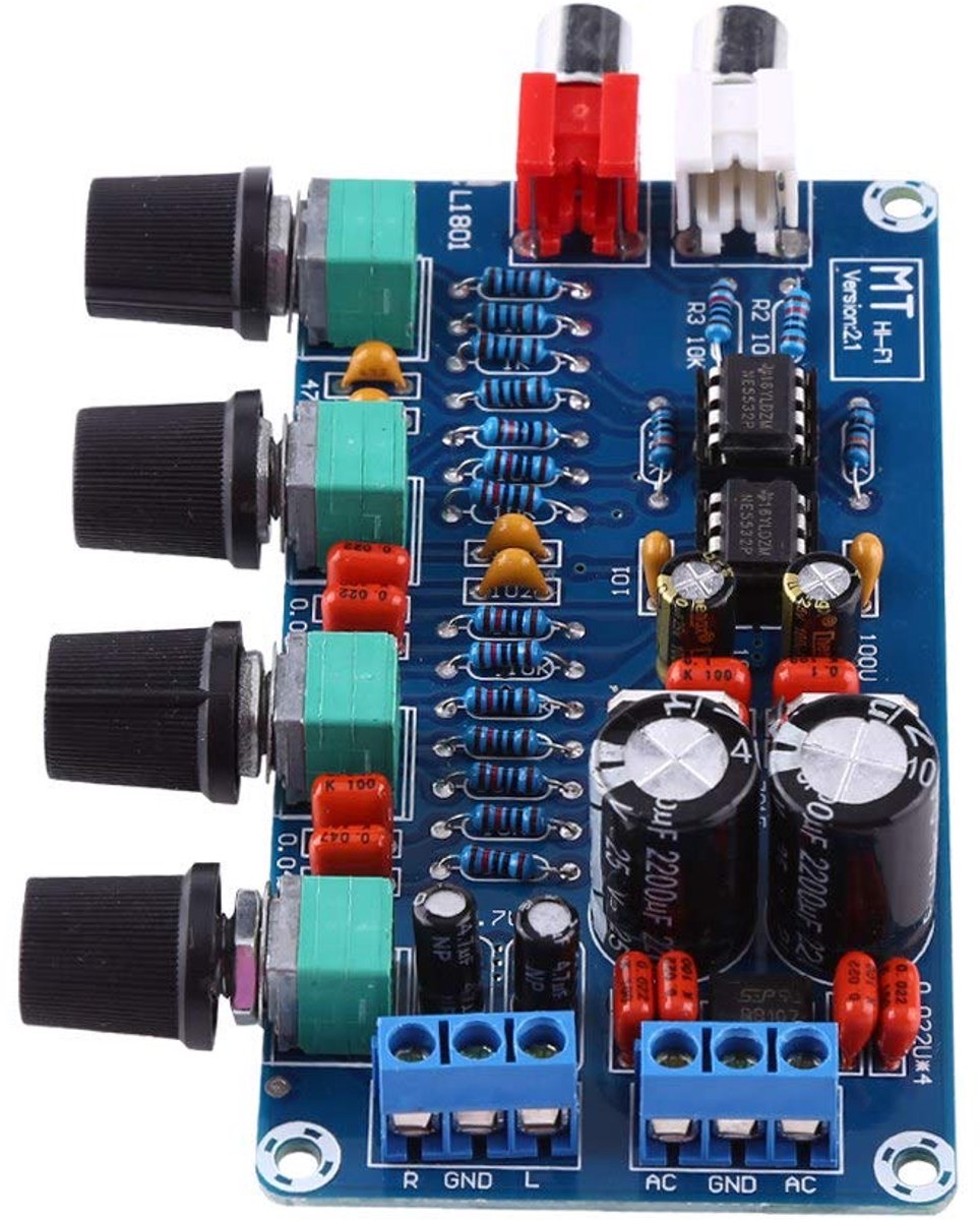 Volumeregelingskaartmodule voor HIFI-audiosysteem - lage/midden/hoge toonhoogte - hoogwaardige geluidskwaliteit - ShopVlot