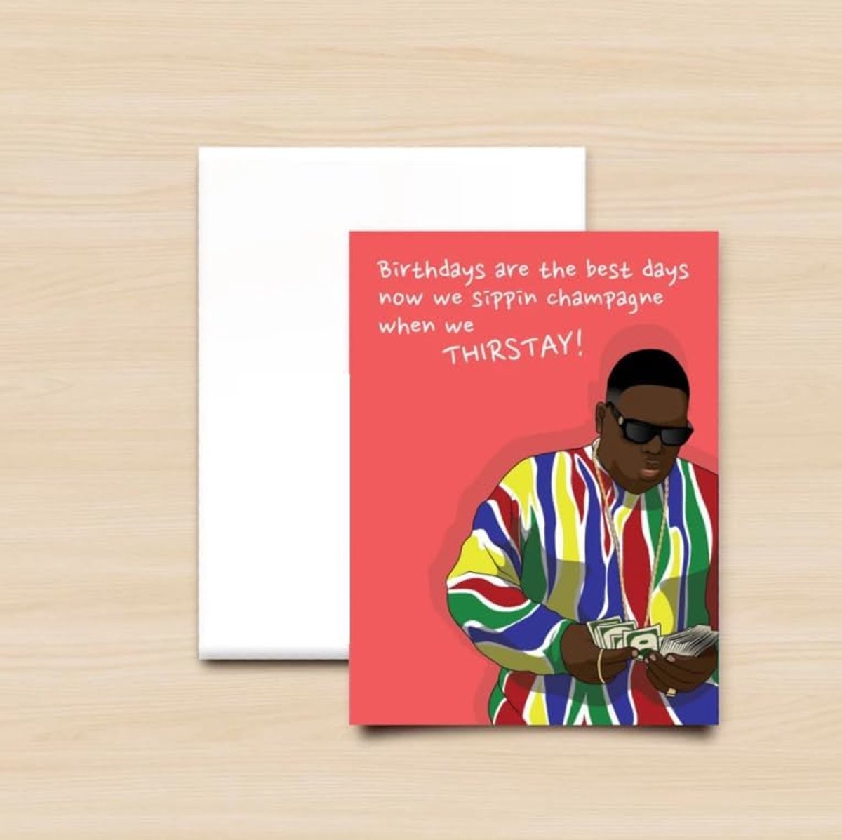 Wenskaart B.I.G - Creatief ontwerp - Voor elke gelegenheid - Verras met een persoonlijke boodschap - ShopVlot