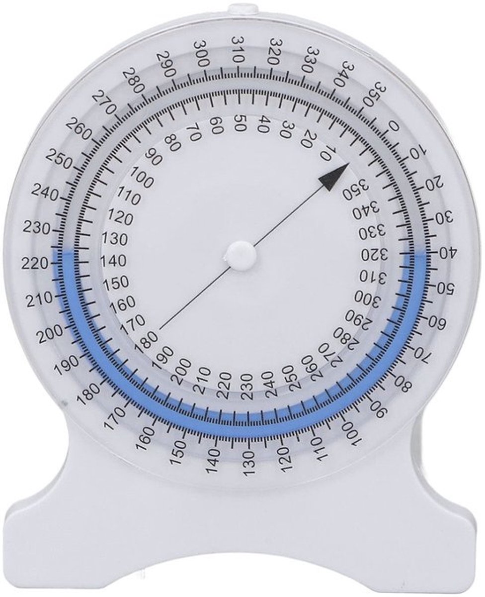 Inclinometer Digitaal Nauwkeurig - Hellingmeter - Lekvrij - 360° Rotatie - Krasbestendig - ABS Materiaal - Hellingsmeter