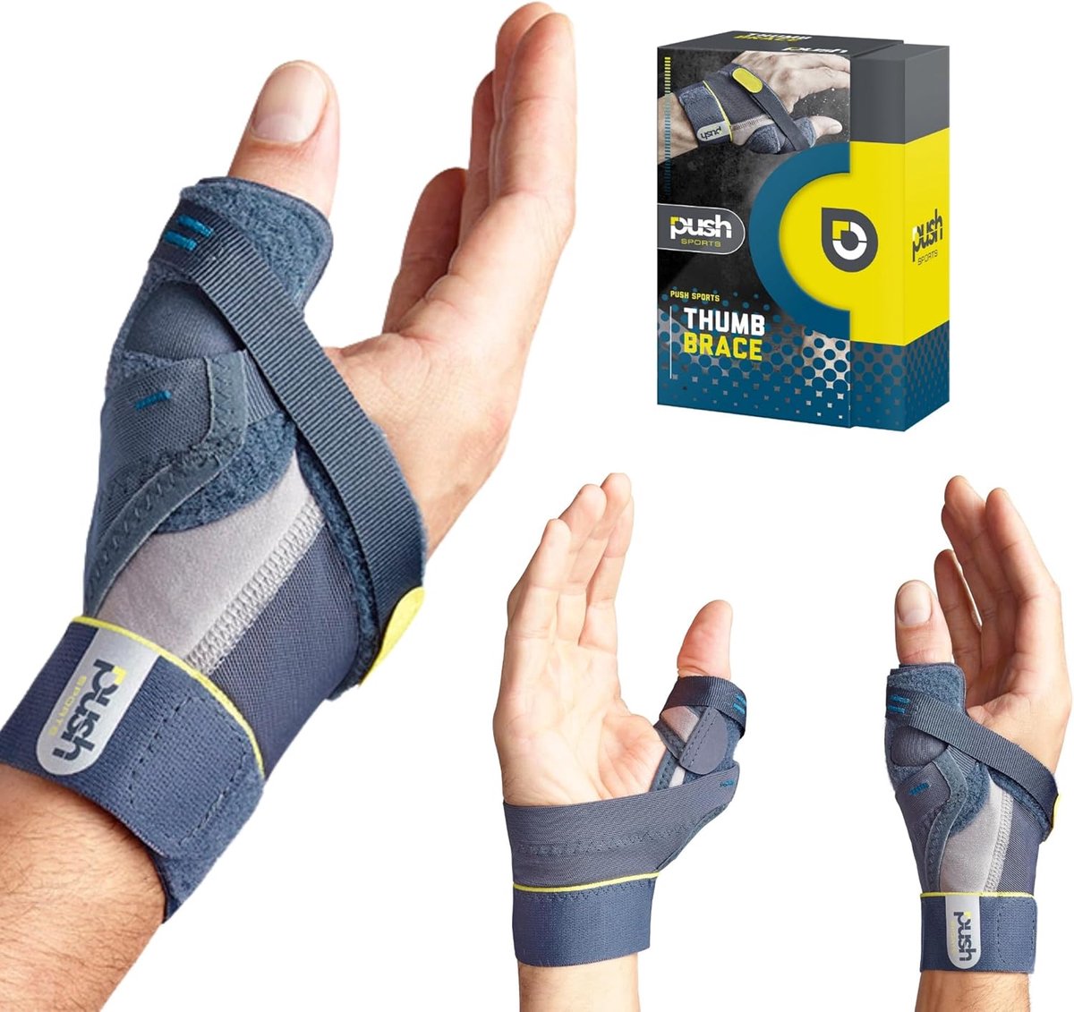 Push Sports Thumb brace for skiers, thumb fracture or instability of the MCP-1 joint - ShopVlot