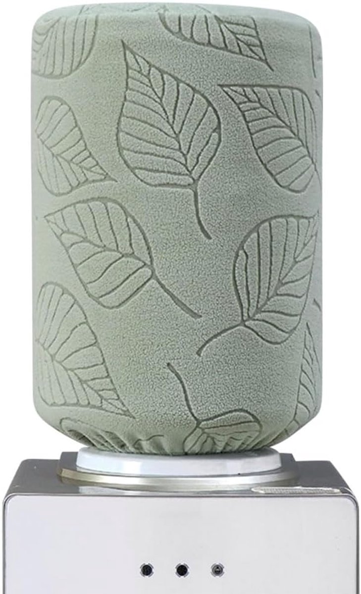Waterdispenser cover 5 gallon - Groen - Polyester - Decoratieve stofkap - ShopVlot