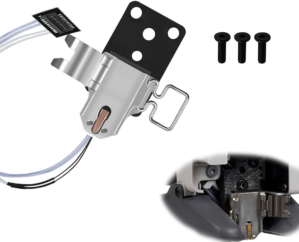 accessories for Bambulab A1, Bambulab A1 Mini, attachment of the heating block with quick clamp, quick installation - ShopVlot