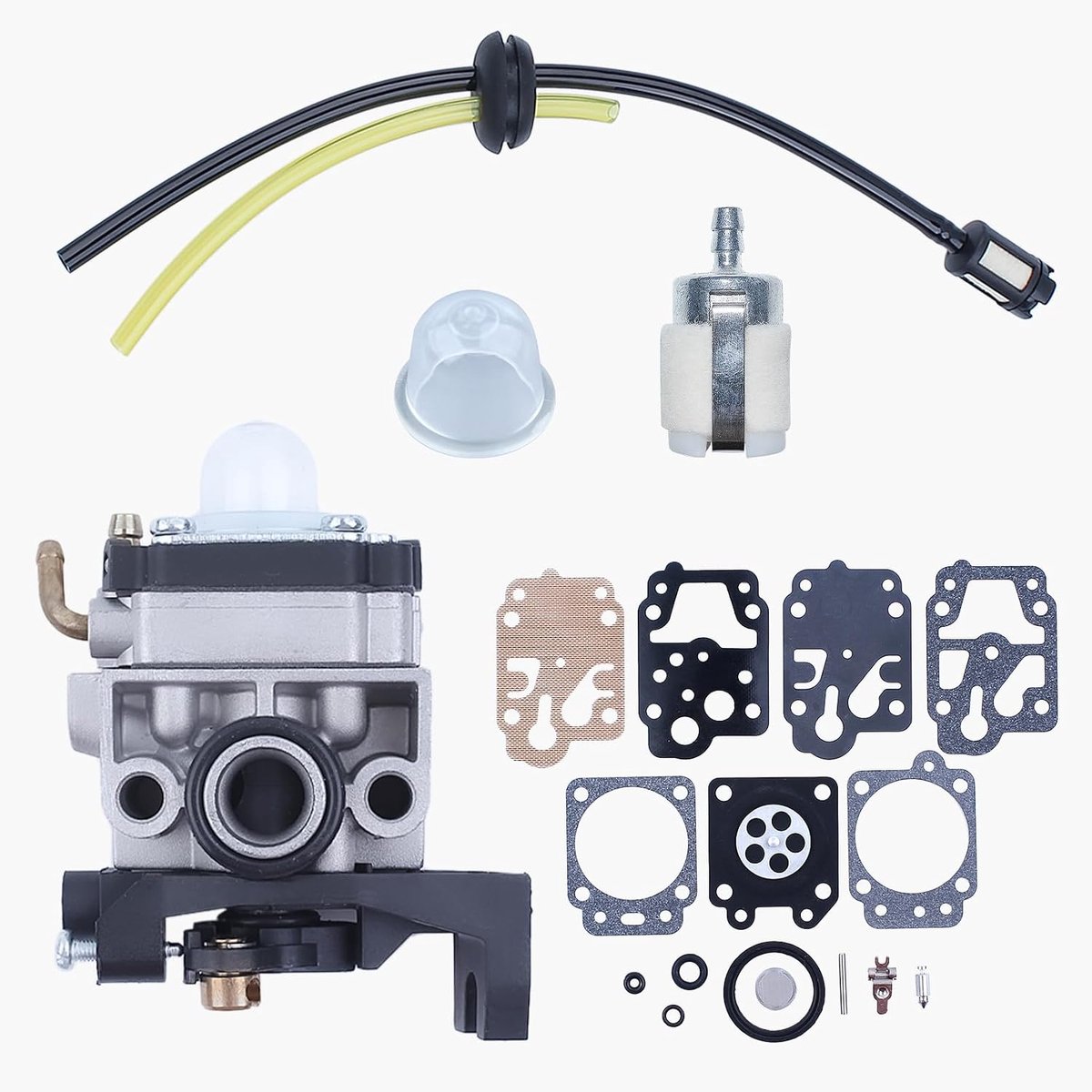Carburetor Carb Rebuild Repair Kit For HONDA GX35 GX 35 HHT35 HHT35S Gas Trimmer Brush Cutter Strimmer Generator - ShopVlot