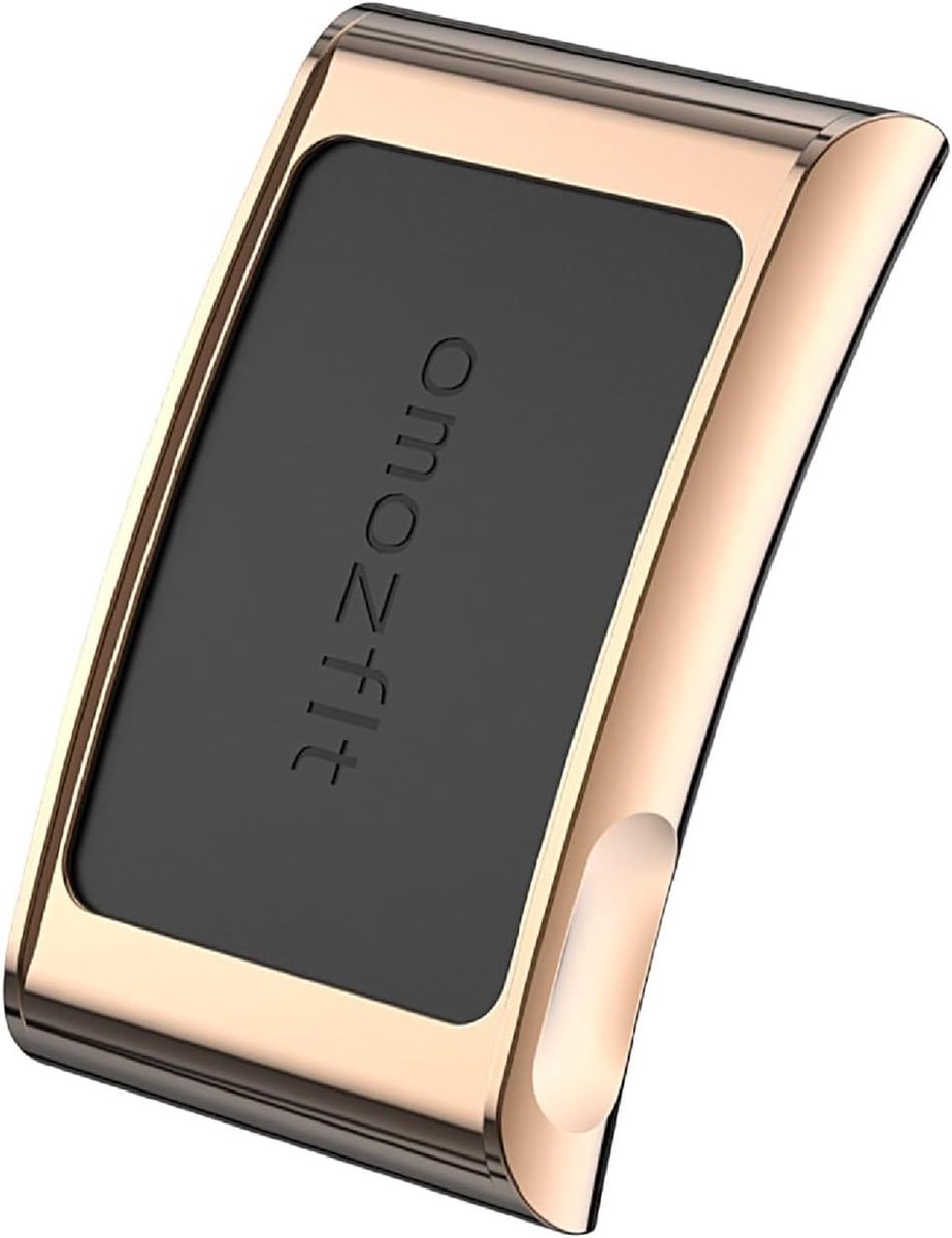 Case Compatible with Amazfit Helio Strap, Metal Anti-Scratch Protective Case Case-Rose Gold - ShopVlot